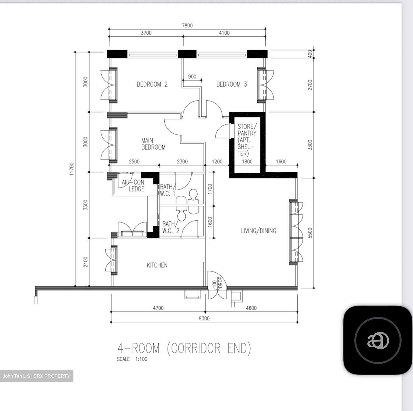 Blk 185B Rivervale Gateway (Sengkang), HDB 4 Rooms #625452681